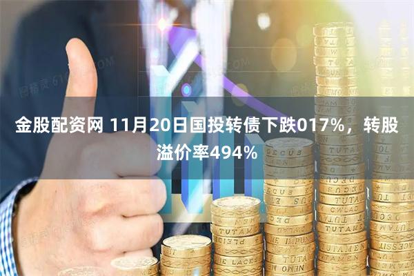 金股配资网 11月20日国投转债下跌017%，转股溢价率494%